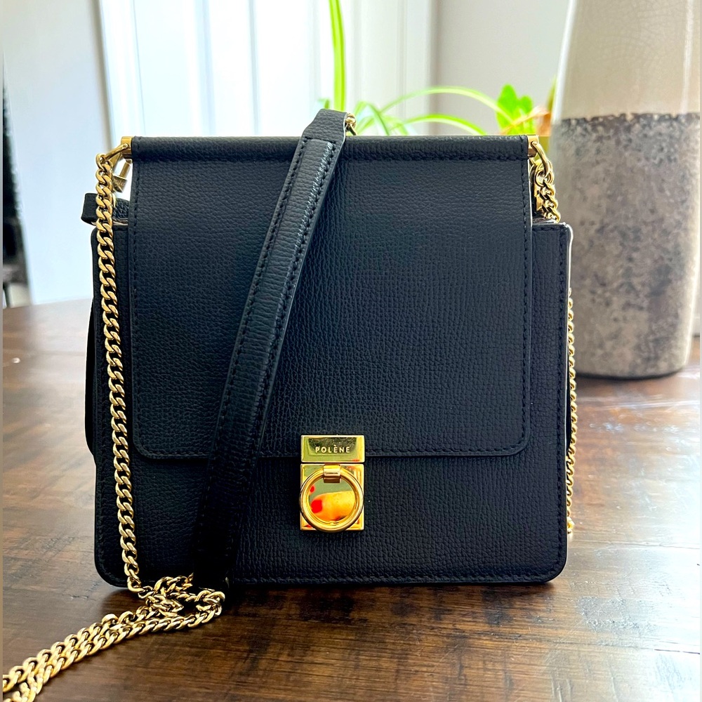 Polene Numero Sept Mini Leather Bag